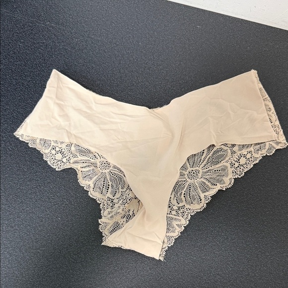 Victoria's Secret Other - Victoria's Secret Lace Trim Panties - Cream